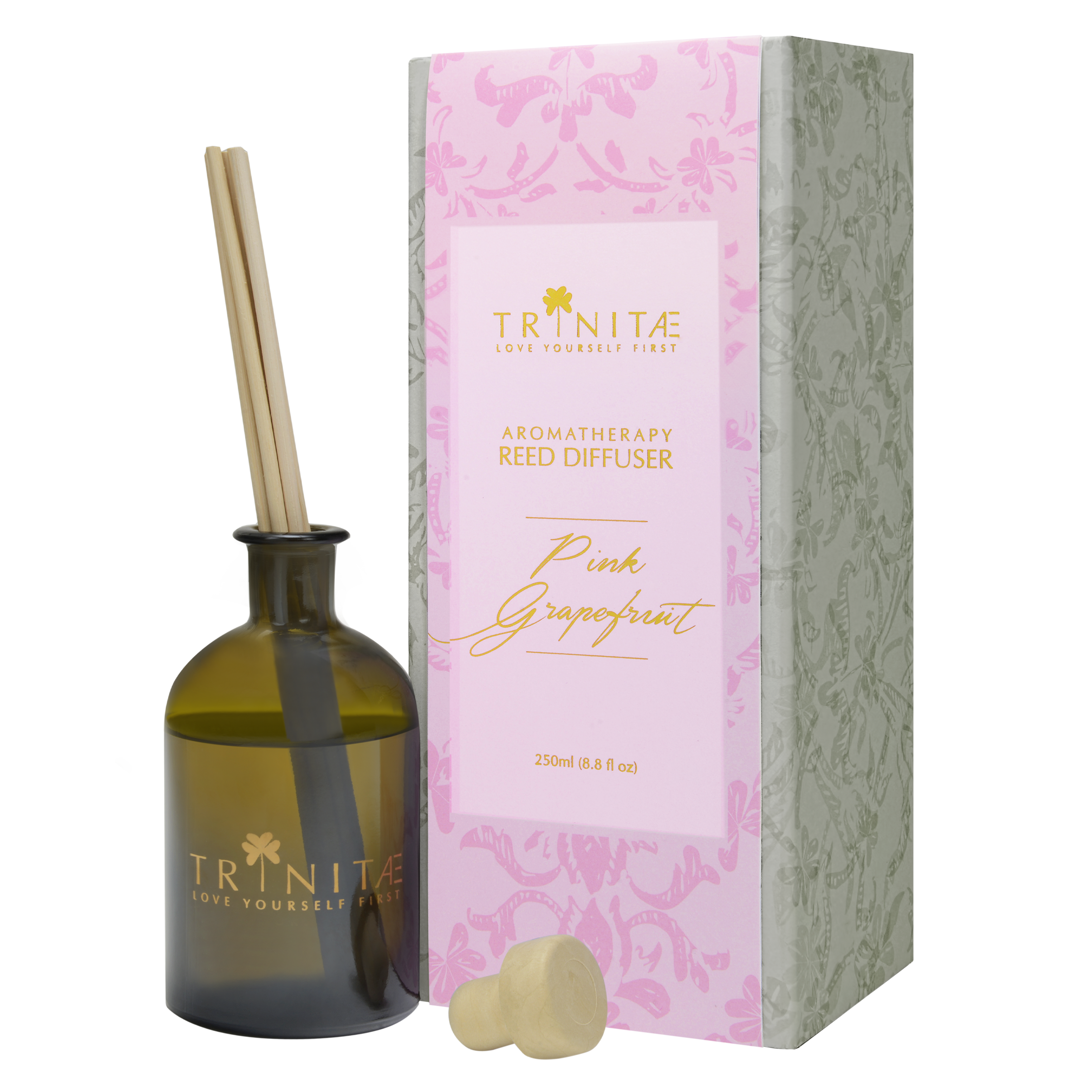 Trinitae Aromatherapie Raumduft Diffuser Set - Pink Grapefruit